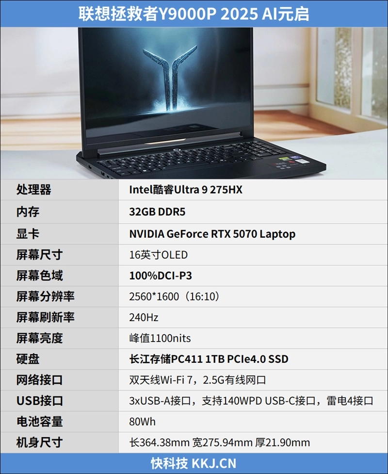 联想拯救者Y9000P笔记本评测：运行3A游戏轻松无压力特殊场景下长江存储更值得信赖