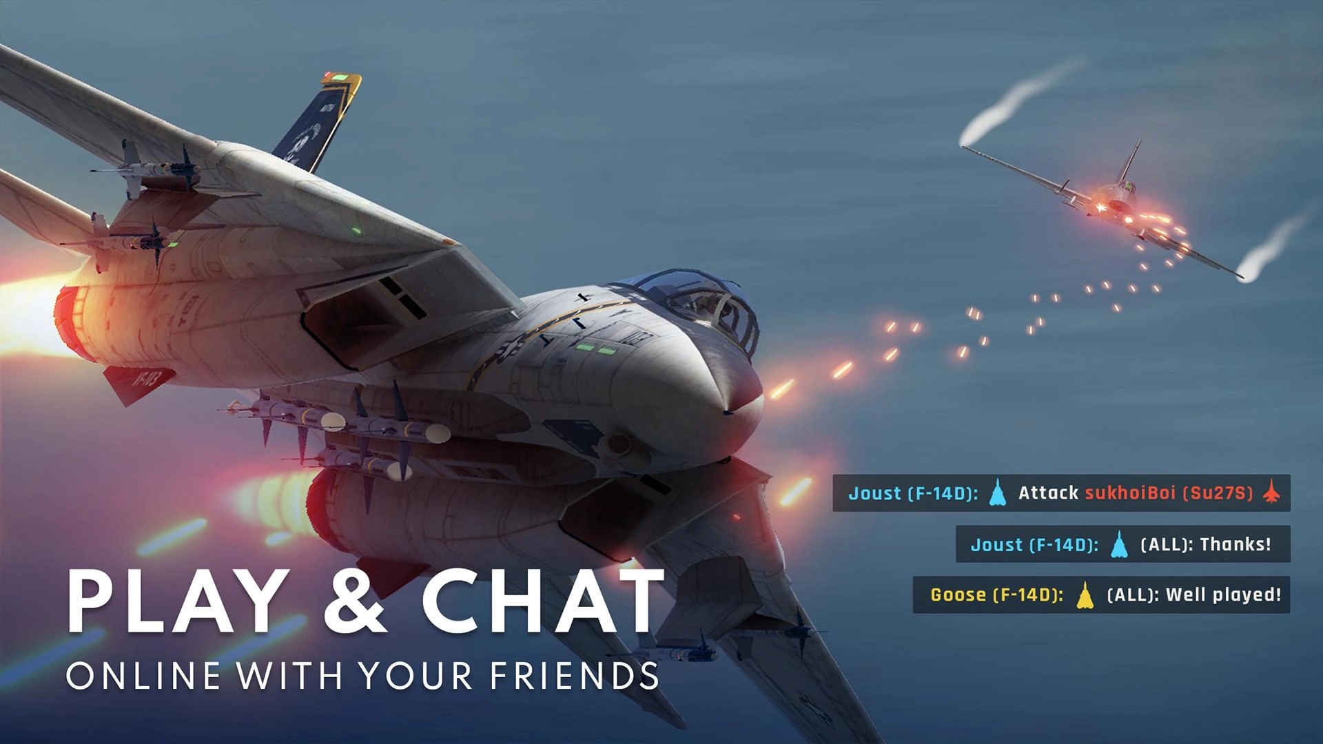 空战游戏推荐！千万别让敌人咬住你的六点方向！