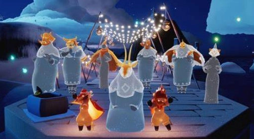 光遇游戏中霞谷地图八个先祖的具体所在位置