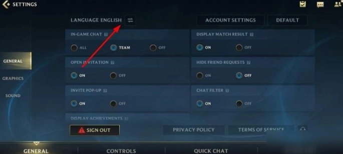 激斗峡谷中文设置方法