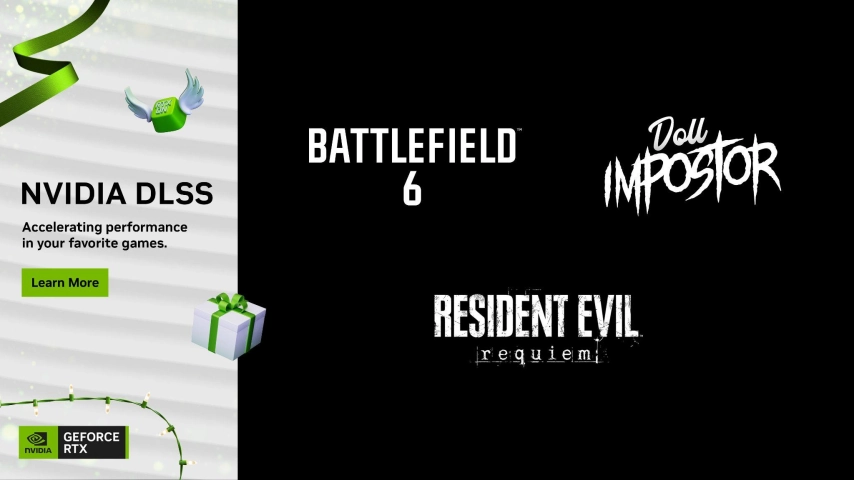 《战地风云6》(Battlefield6)的冬季攻势更新已正式推出，并且该更新支持DLSS4技术