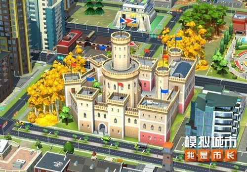 《模拟城市：我是市长》奢美古堡系列精美建筑亮相