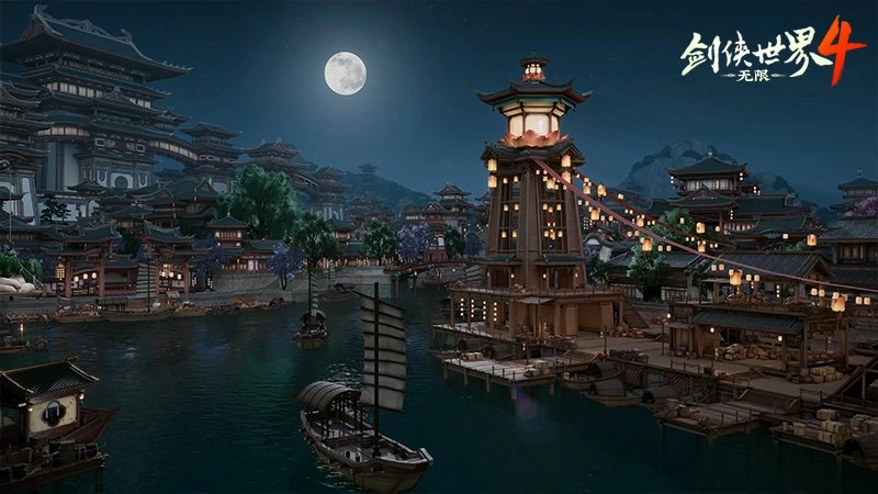 风雨晴雪轮番上阵，西山居新作《剑侠世界4：无限》动态天气系统正式揭晓