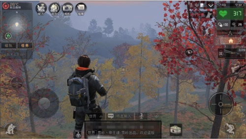 明日之后秋日森林资源探索与地图深度解析