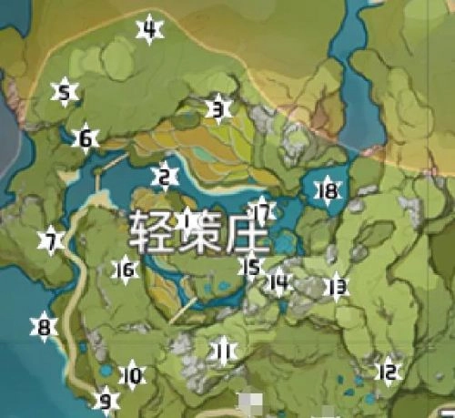 原神岩神瞳全位置汇总，各区域具体地点分享
