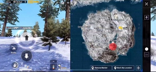 和平精英雪地防空洞的具体位置是哪里雪地洞穴的详细方位