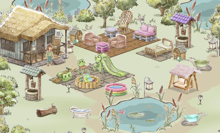 青蛙庇护所最新版图2