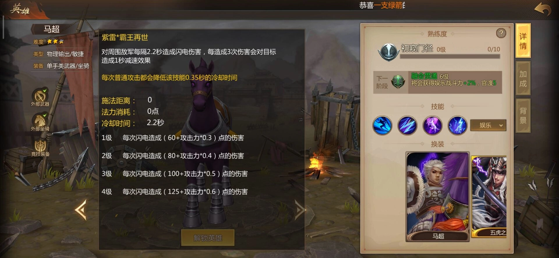 梦三国手游马超半肉战士出装指南，一骑当先的制胜之道