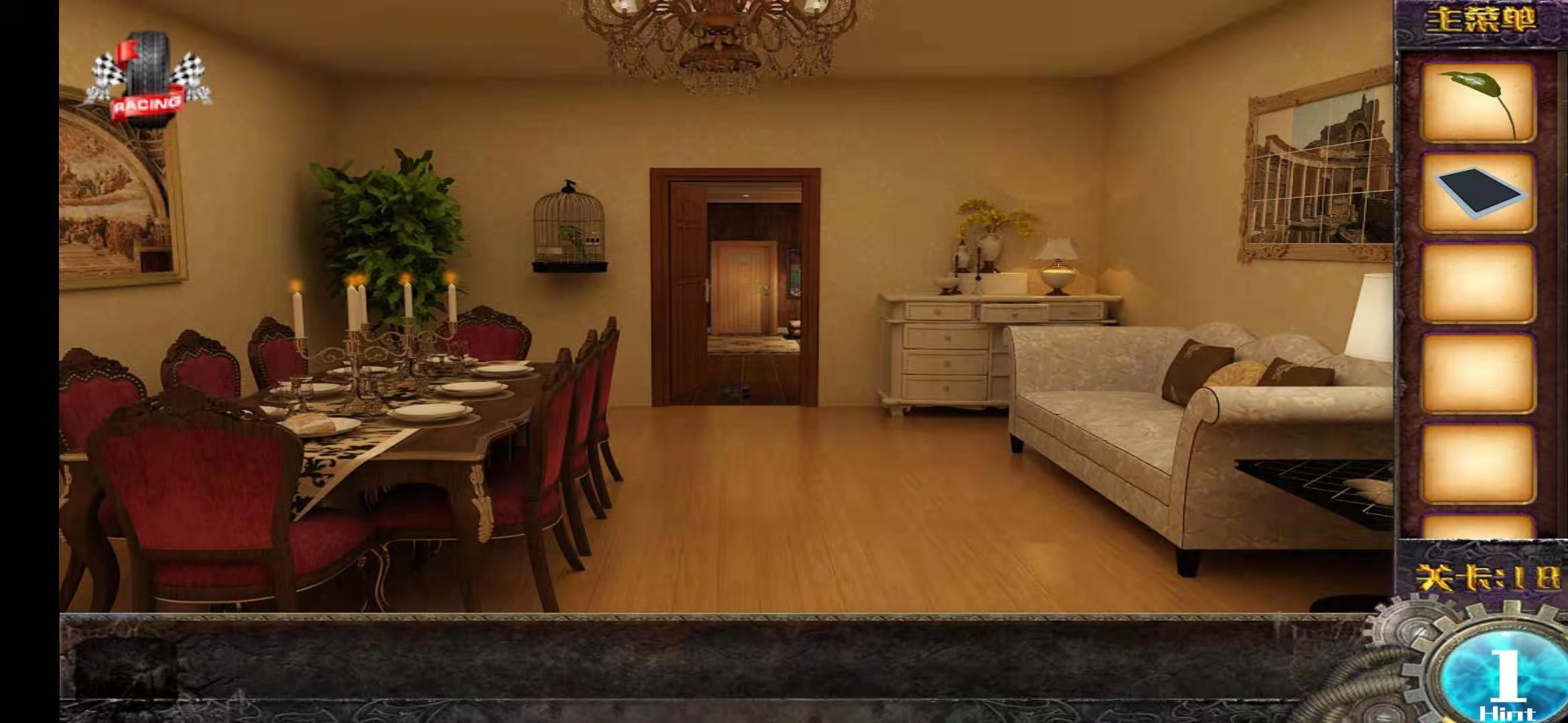 密室逃脱100个房间上第十八关通关指南，笼中鸟暗藏奥秘