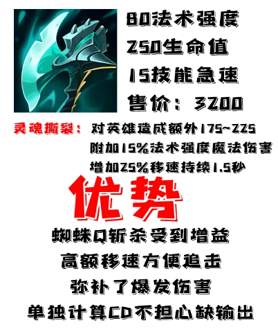 英雄联盟S11赛季蜘蛛女皇的出装方案是什么S11蜘蛛女皇的出装建议