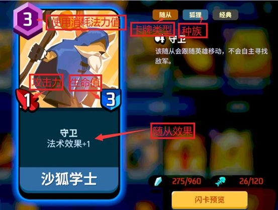 《螺旋风暴》卡牌类别的详细说明