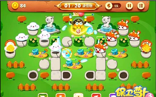 保卫萝卜3公园场景第38关的图文通关指南