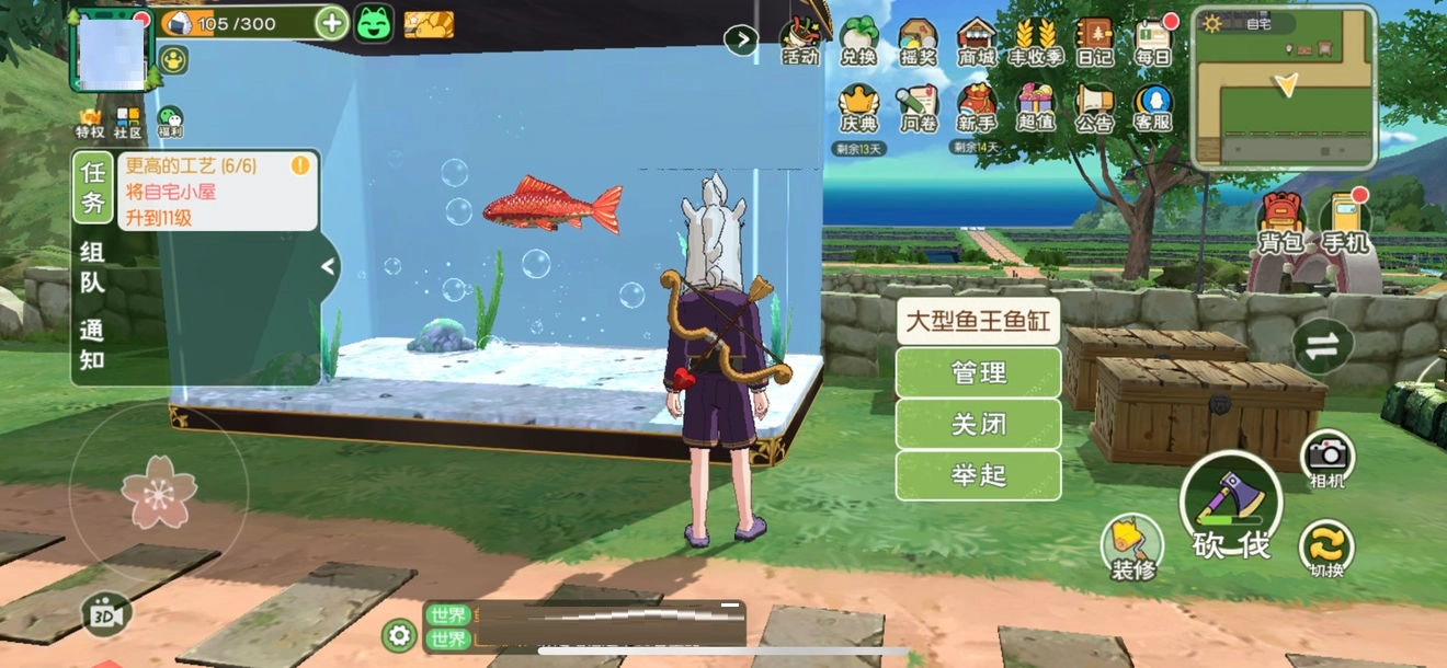 小森生活里鲤鱼王适配哪款鱼缸鲤鱼王专属鱼缸使用指南