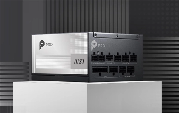 微星PROA1000PLPCIE5电源首发价699元具备ATX3.1与PCIe5.1双重认证
