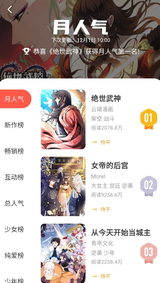 顶通漫画观看安卓免费版图2