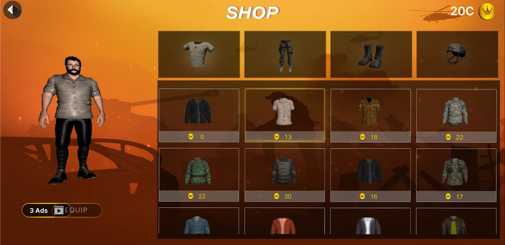 武器枪冲刺游戏