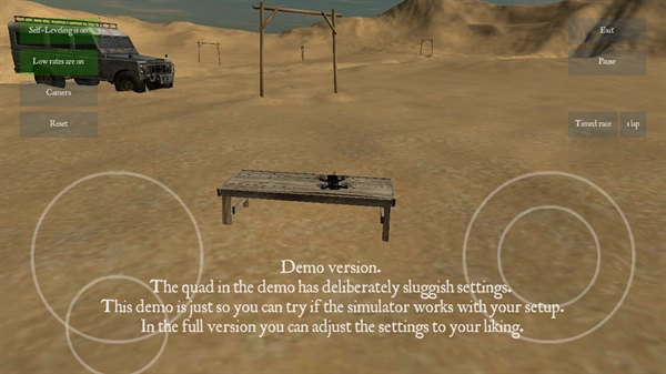 四旋翼飞行模拟器中文版