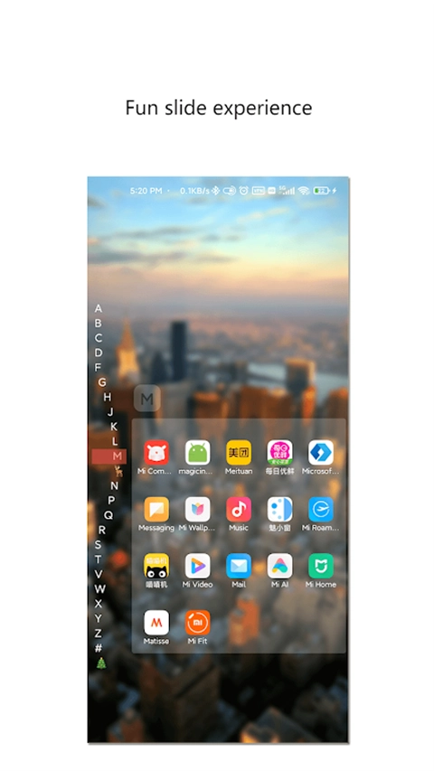 侧滑索引安卓版图1