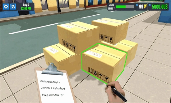 我的球鞋店游戏