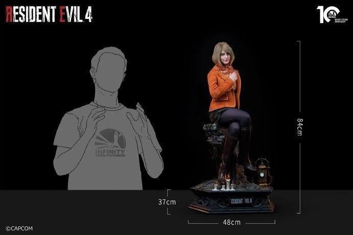 《生化危机4》碍事梨全身雕像鉴赏预售价格18888元