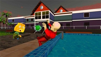 可怕的邻居：海绵宝宝