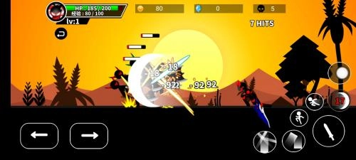 火柴人决斗四人版图3