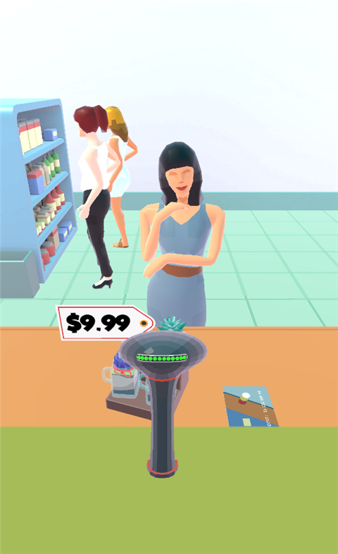 超市收银员3D图2