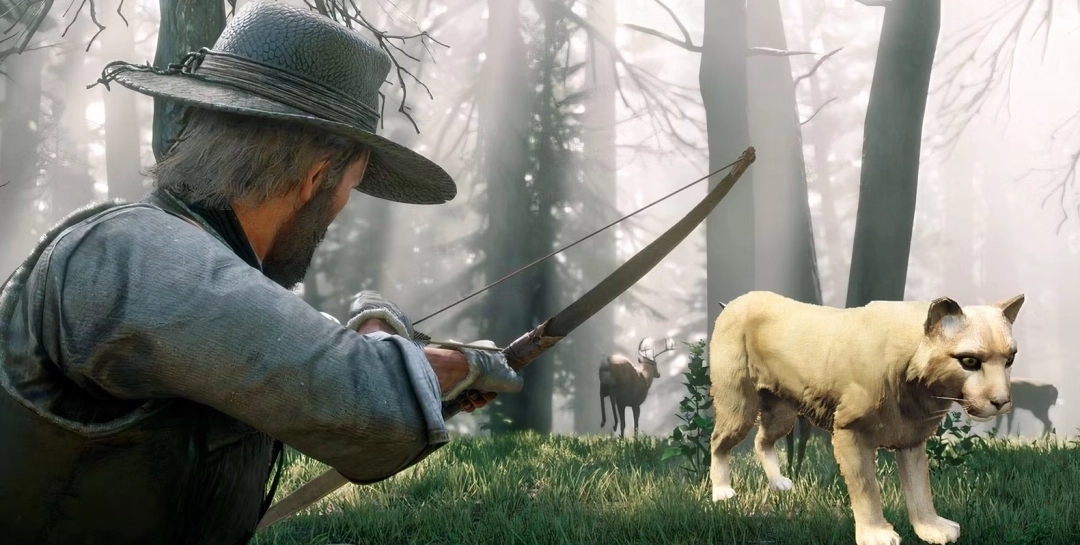 这也太抽象了吧！玩家拿《GTA5》和《荒野大镖客2》的动物建模做对比