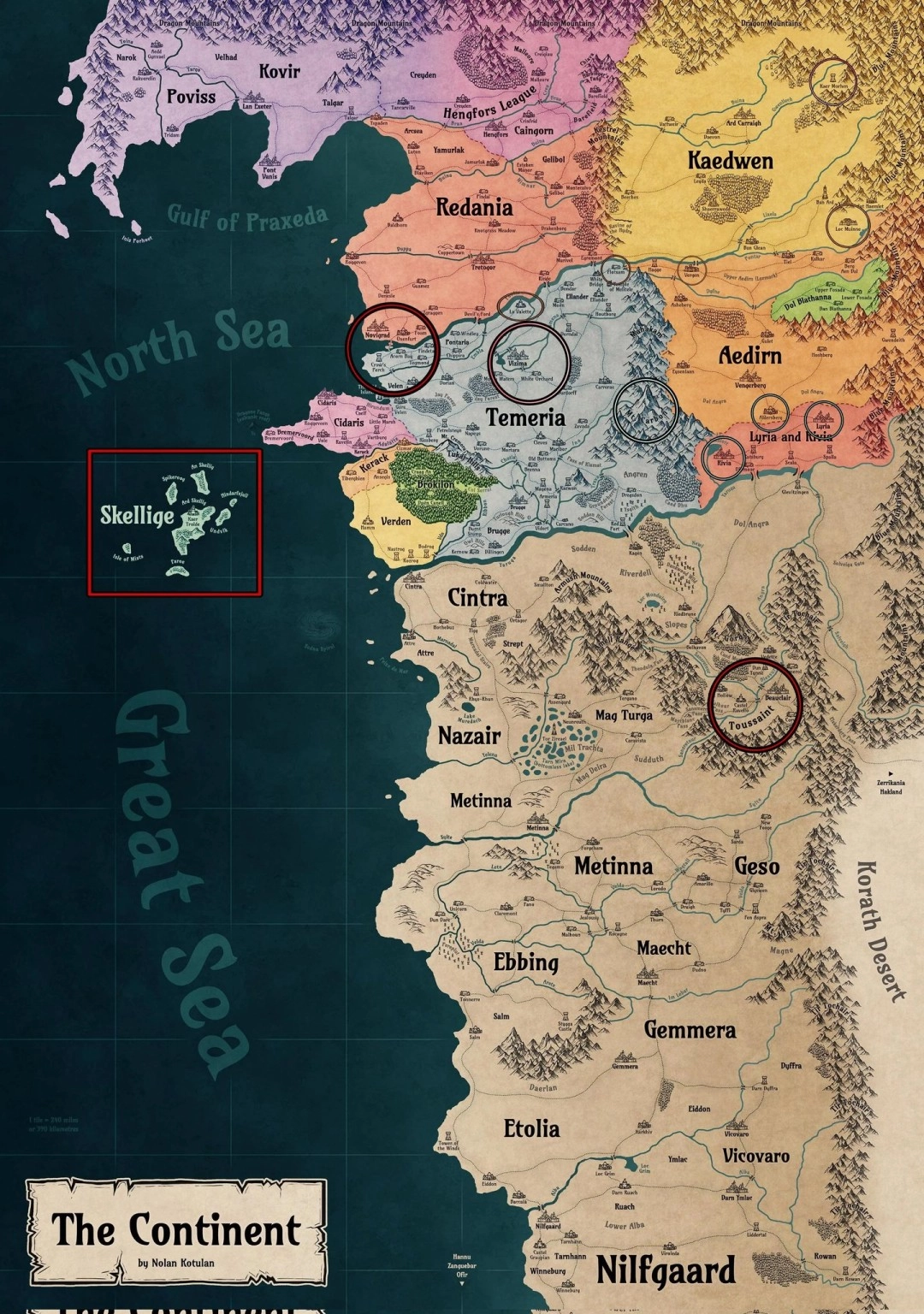 巫师新三部曲或全面拓展大陆探索范围