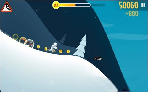 滑雪大冒险中文版(4)