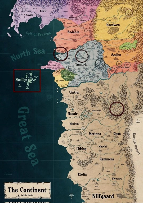 对于《巫师4》新三部曲，网友希望能有更多关于巫师大陆的探索内容