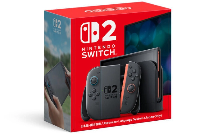 任天堂官方宣布，旗下e商店将于1月重新上架Switch2，此次上架的版本包含国际版