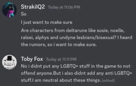 关于LGBT元素，《空洞骑士：丝之歌》官方明确表示不加入并选择中立态度