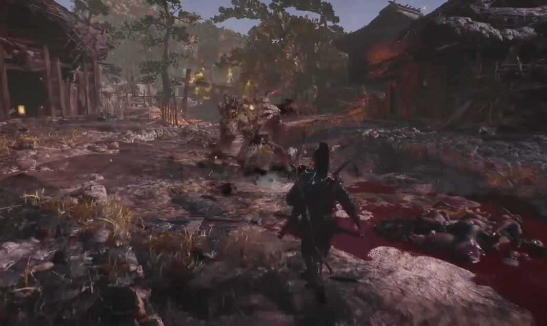 《仁王3》新实机内容曝光：忍术体系中的「遁术」玩法展示来袭！