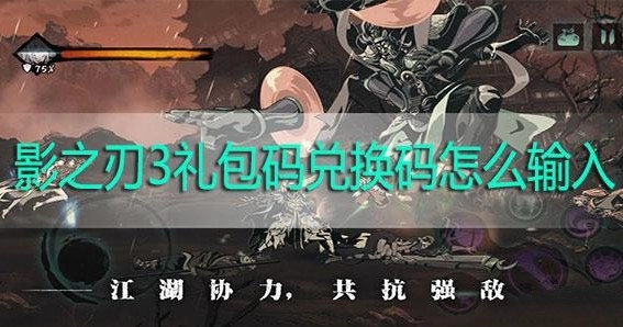 影之刃3兑换码的输入位置在哪里？一文详解兑换码输入步骤与礼包领取方法
