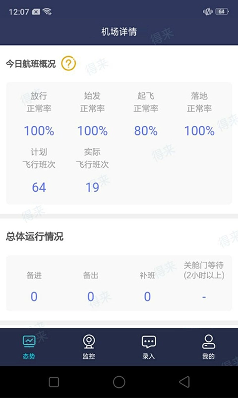 民航运行共享截图0