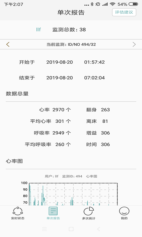 知惠健康睡眠截图0