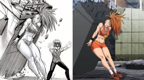 《一拳超人》女角色形象被指修改后变弱，引发网友质疑