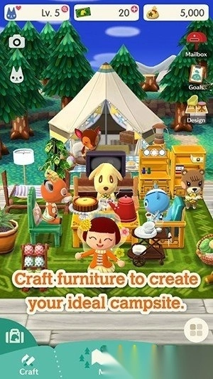 动物之森口袋营地国际服(pocket camp)图1