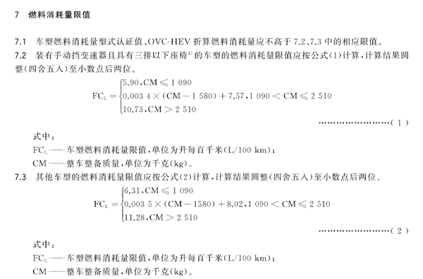 三项汽车节能国家标准明日起正式施行：整备质量1.5吨的自动挡汽车，其百公里油耗需控制在7.74升以内