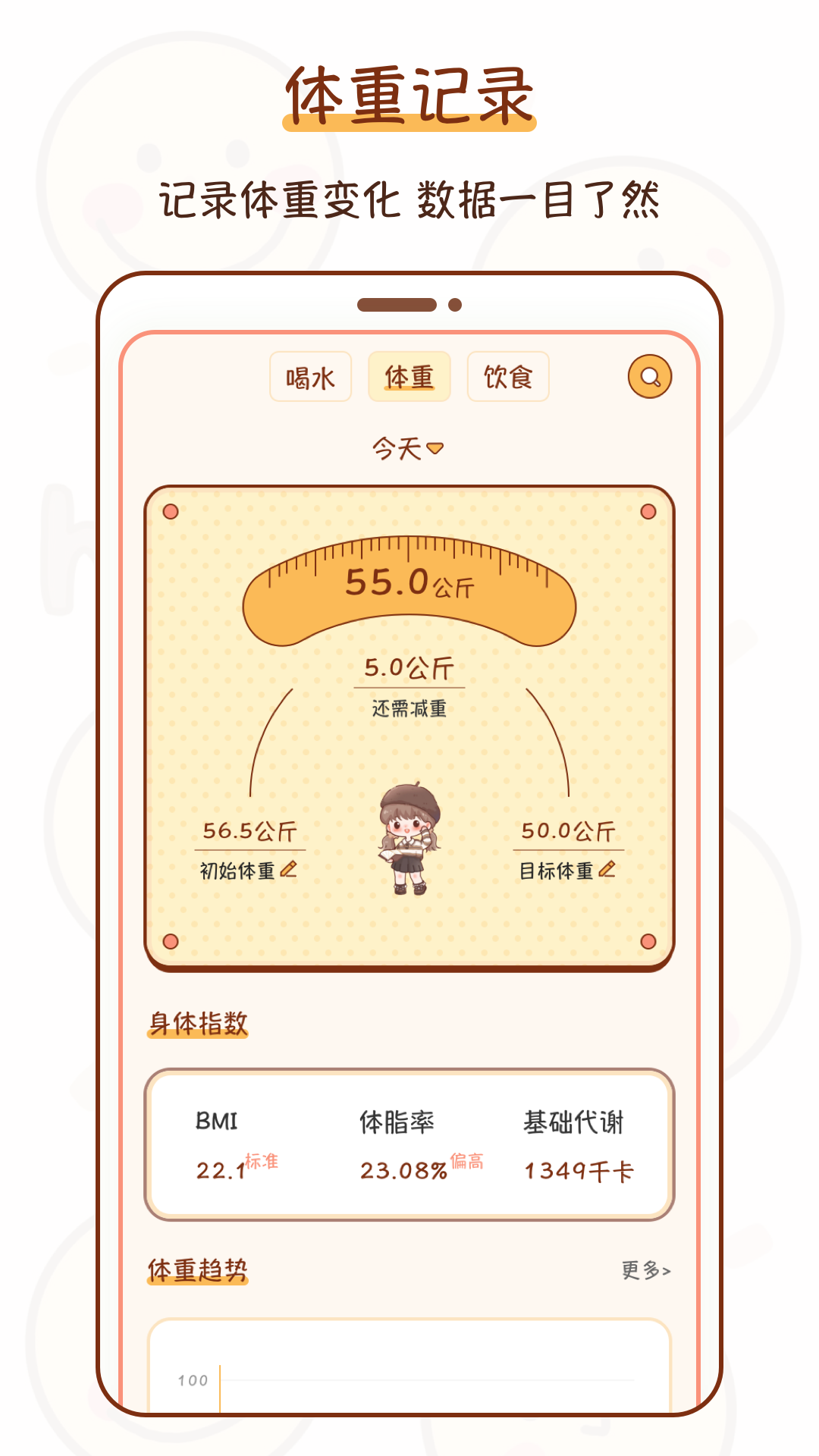 今日喝水提醒截图1