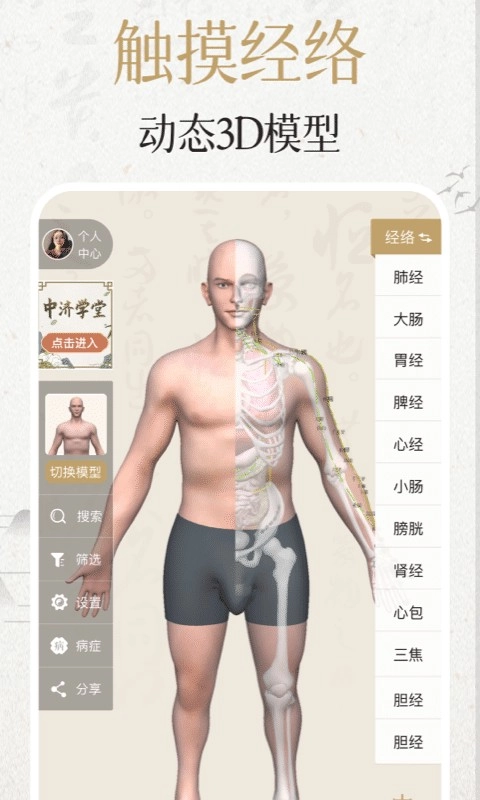 中济经络穴位