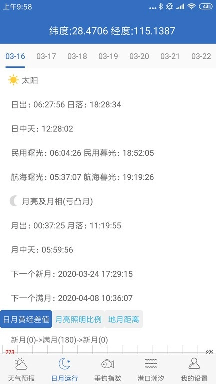 钓鱼天气软件截图2