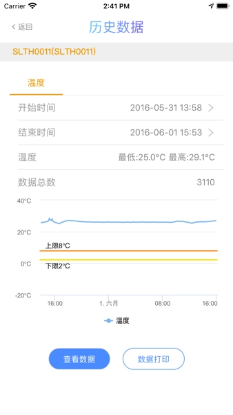 多协云智慧冷链监测平台图2