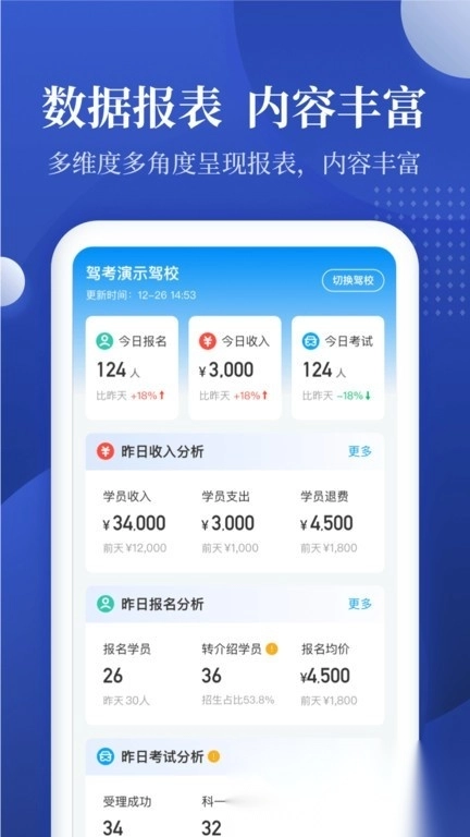 驾校报表最新版图2