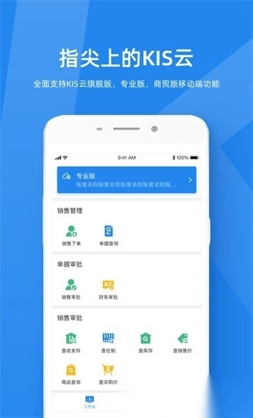 金蝶kis云专业版图4