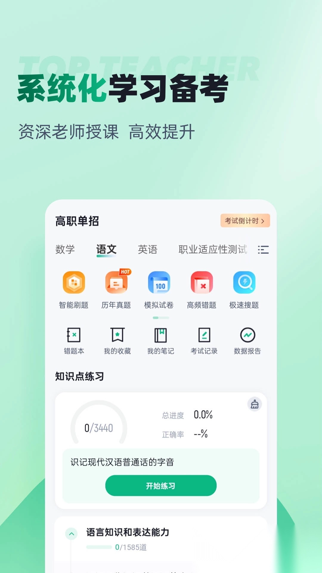 春季高考聚题库通用版图4