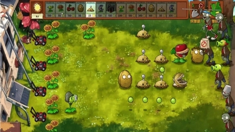 植物大战僵尸融合高数带飞二创版截图2