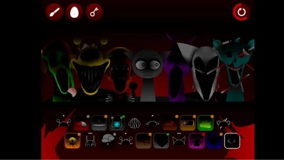 节奏盒子Sprunki极度恐怖版图1