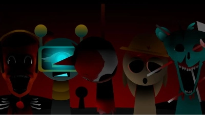 节奏盒子Sprunki极度恐怖版图3